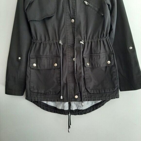 VERO MODA Primula Parka Jacket Utility Sleeves Sz XS - Picture 4 of 15